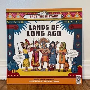 Spot the Mistake Lands of Long Ago Book